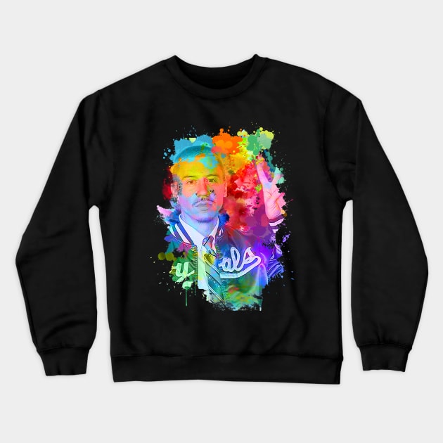 Macklemore - Paint Splash Color Crewneck Sweatshirt by sgregory project